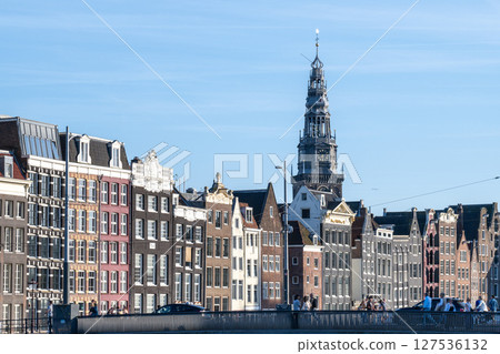 Amsterdam cityscape/Netherlands Amsterdam cityscape/Netherlands 127536132