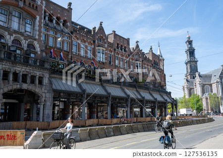Amsterdam cityscape/Netherlands Amsterdam cityscape/Netherlands 127536135