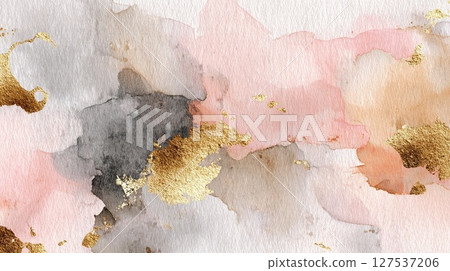 Watercolor background texture 127537206