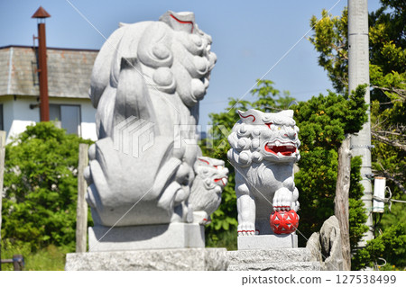 初夏拍攝北海道八雲町尾部八幡宮境內 127538499