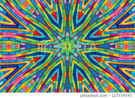 Abstract background with bright colorful pattern 127539345