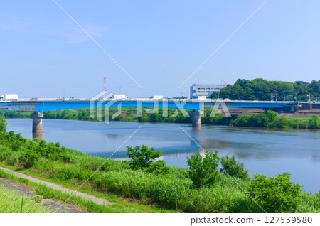 千葉縣我孫子市利根川自行車道 2025年6月 127539580