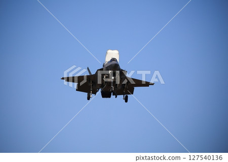 Hovering fighter jet Hovering F35 F-35 127540136