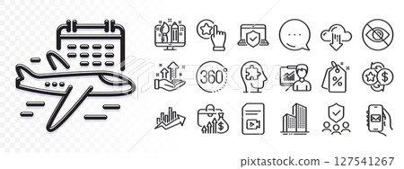 Discount tags, Mental conundrum and Salary line icons for web app. Glare of light effect. Message icon. Pack of Mail app, Not looking, Security agency pictogram icons. Vector Discount tags, Mental conundrum and Salary line icons for web app. Glare of light effect. Message icon. Pack of Mail app, Not looking, Security agency pictogram icons. Vector 127541267