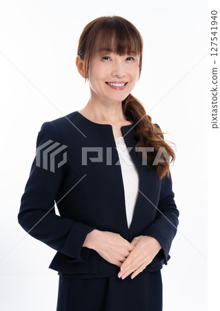 Middle women in suit Middle women in suit 127541940