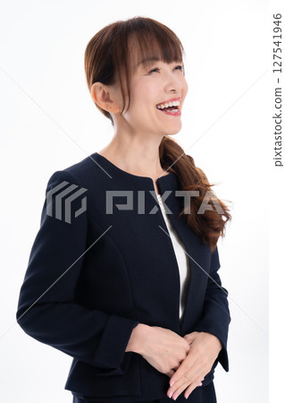 Middle women in suit Middle women in suit 127541946
