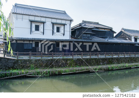 Storehouses on the Shore 127542182