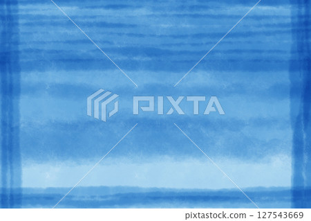 Stock Illustration: Light blue gradation slide (mottled) 127543669