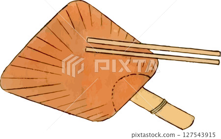 Shibu fan kabuki prop material Shibu fan kabuki prop material 127543915