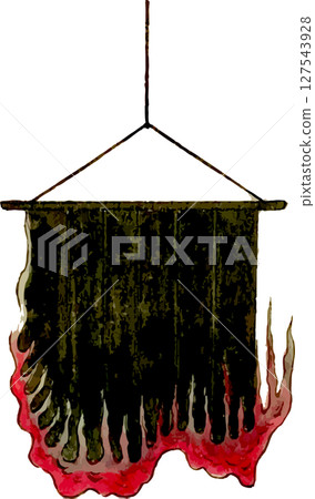 Fireproof Kabuki props material 127543928