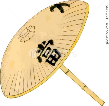 Kabuki props for fighting umbrellas 127543953