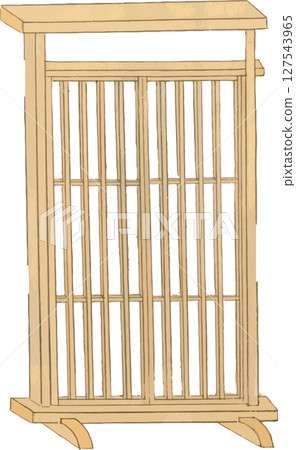 Kabuki props for Sewa-kido 127543965