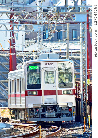 Railway: Private railway: Tobu Kameido Line 10000 series 11262F Railway: Private railway: Tobu Kameido Line 10000 series 11262F 127544569