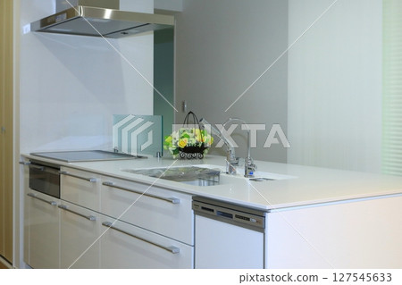System kitchen (newly built house) System kitchen (newly built house) 127545633