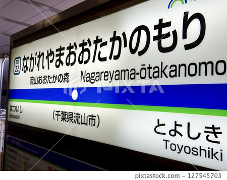 流山大高之森站招牌 千葉縣流山市 127545703