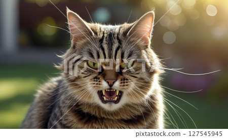 憤怒的貓（正面） 127545945