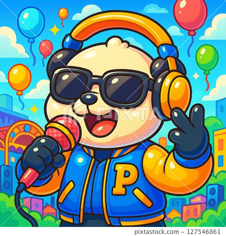 Rapper Panda 127546861