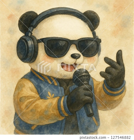 Rapper Panda 127546882