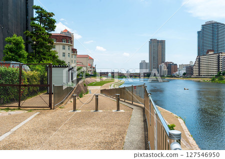 Hankyu Railway Imazu Line Railway Bridge 127546950