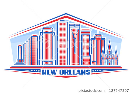 Vector illustration of New Orleans Vector illustration of New Orleans 127547207
