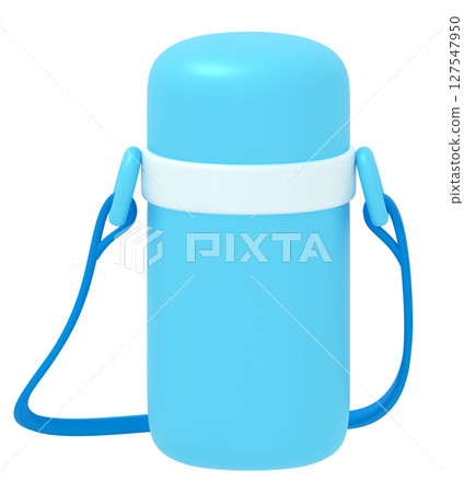 淡藍色水瓶 127547950