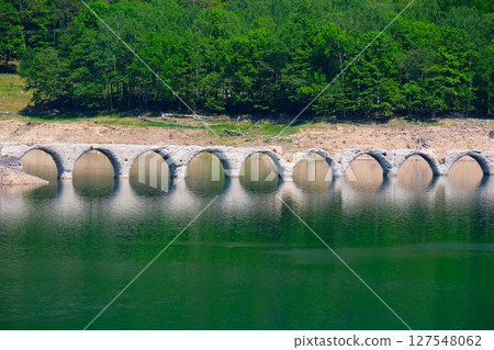 Shihoro Line Taushubetsu River Bridge Ruins 127548062