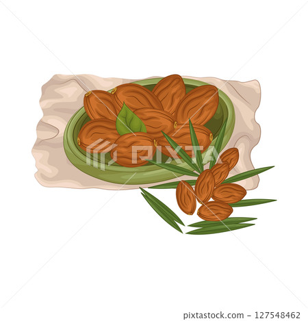 Illustration of Date fruit   127548462