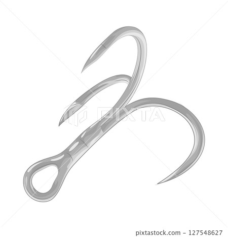 Illustration of Fishing Hook Illustration of Fishing Hook 127548627