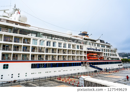 Nagasaki Port Cruise Ship Arrival (Hanseatic Inspiration) Matsugae Pier [Nagasaki City] 127549629
