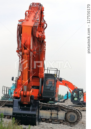 工地液壓挖掘機 工地液壓挖掘機 127550170