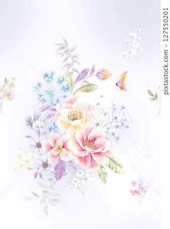 Diverse Floral Pattern Collection for Creative Design Diverse Floral Pattern Collection for Creative Design 127550201