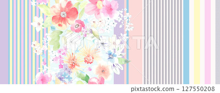 Diverse Floral Pattern Collection for Creative Design 127550208