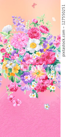 Diverse Floral Pattern Collection for Creative Design 127550251