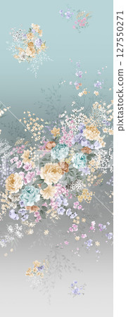 Diverse Floral Pattern Collection for Creative Design 127550271