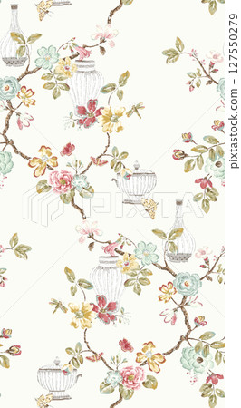 Diverse Floral Pattern Collection for Creative Design 127550279