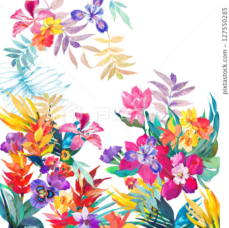 Diverse Floral Pattern Collection for Creative Design Diverse Floral Pattern Collection for Creative Design 127550285