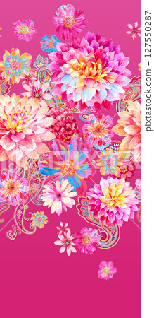 Diverse Floral Pattern Collection for Creative Design 127550287