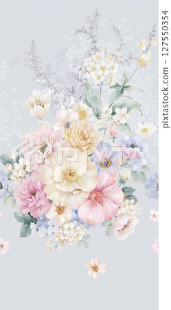 Artistic Vintage and Geometric Motif Assortment 127550354