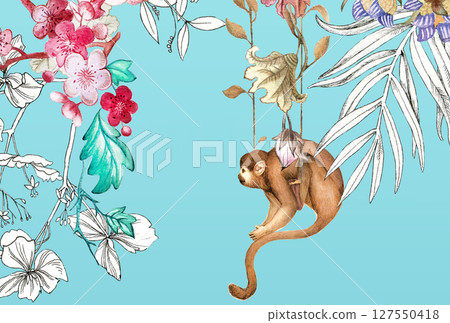 Whimsical Pattern Series for Aesthetic Interiors 127550418