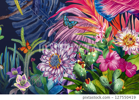 Whimsical Pattern Series for Aesthetic Interiors 127550419