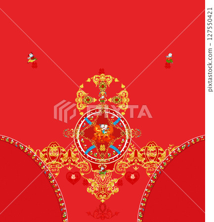 Whimsical Pattern Series for Aesthetic Interiors Whimsical Pattern Series for Aesthetic Interiors 127550421