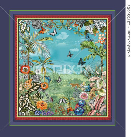 Whimsical Pattern Series for Aesthetic Interiors 127550508