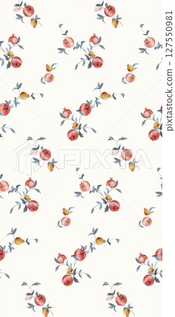 Serene Floral Pattern Collection for Calming Decor 127550981