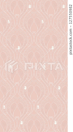 Serene Floral Pattern Collection for Calming Decor 127550982