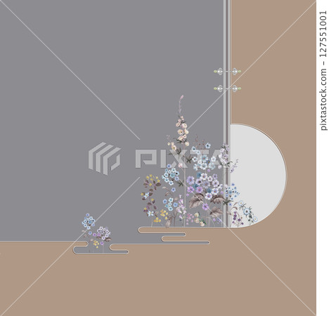 Serene Floral Pattern Collection for Calming Decor 127551001