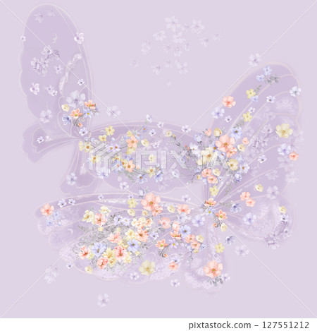 Lovely Art  Themed Pattern Series for Aesthetics 127551212