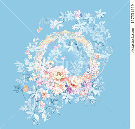 Lovely Art  Themed Pattern Series for Aesthetics 127551239