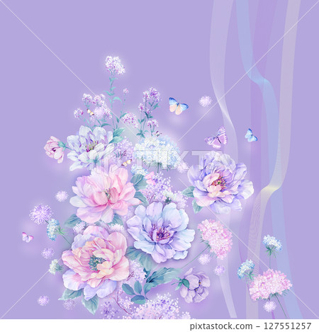 Lovely Art  Themed Pattern Series for Aesthetics 127551257