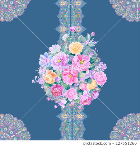 Lovely Art  Themed Pattern Series for Aesthetics 127551260