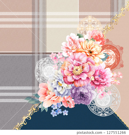 Lovely Art  Themed Pattern Series for Aesthetics 127551266